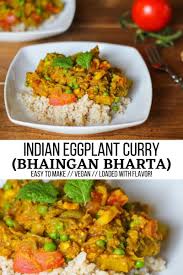 indian eggplant curry bhaingan bharta