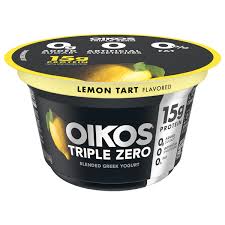 lemon tart blended greek yogurt cup