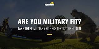 take these military fitness tests to