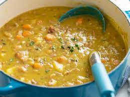split pea soup the cozy cook
