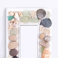Beachy Decorative Switch Plates Resin Crafts