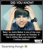 why-is-baby-by-justin-bieber-disliked