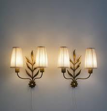 Swedish Modern Wall Lamps In Brass