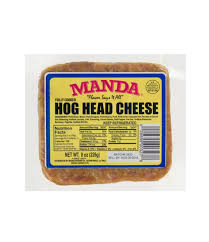manda hog head cheese mild 8oz 029599003278