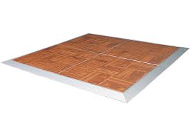 21 x 21 wood grain dance floor fits