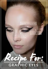 how to wear graphic eyeliner