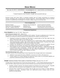 Free Resume Templates   Template Business Analyst Word Core In       