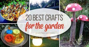 20 Best Crafts For The Garden One