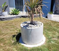 Large Round Concrete Planter 800mm