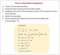 give some examples of rational equation