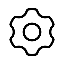 setting icon vector symbol design
