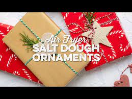 air fryer salt dough ornaments fun