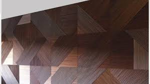 Buildque Brown Mdf Textured Wall Panels