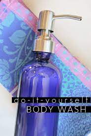 homemade body wash for silky smooth