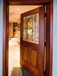 Leaded Glass Doors Home Design Ideas