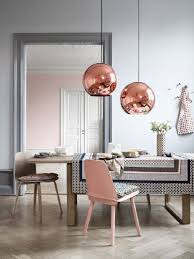 blush pink copper home decor ideas
