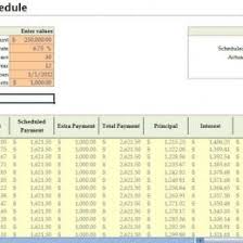 Loan Amortization With Extra Principal Payments Using Microsoft