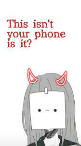get off mah phone anime cute hd