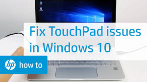 touchpad on hp notebooks in windows 10