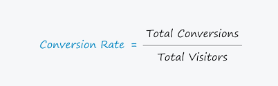 conversion rate formula calculator