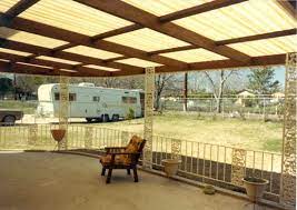 Fiberglass Deck Roof Would Provide