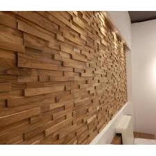 Plain Brown Wooden Wall Panel For