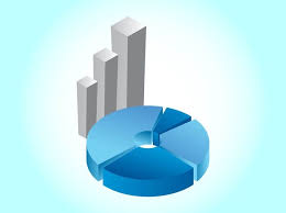 3d Charts Graphics Statistics And Information Vector