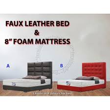 bundle i bed frame and foam mattress