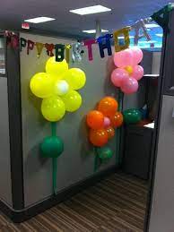 office birthday decorations
