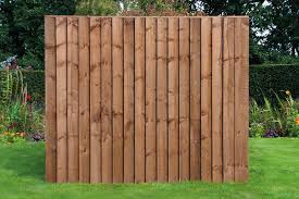 Featheredge Fence Panel Garden Timber
