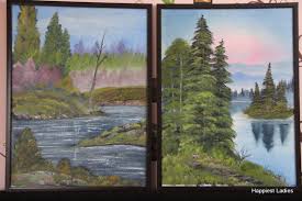 Easy Bob Ross Landscape Paintings To