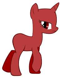 Mlp red pony