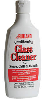 rutland fireplace glass cleaner