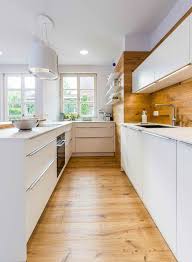 75 kitchen with wood backsplash ideas
