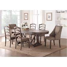 New classic home kitchen & dining room tables : D612 10b New Classic Furniture Ava Dining Room Dining Table Base