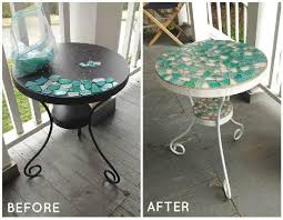 Patio Table Makeover Table Makeover