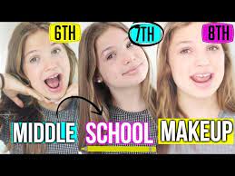middle makeup tutorial 6th