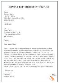 Sample Letter Requesting Fund Best Letter Template