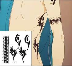 Amazon.com : IPLD Horimiya Miyamura Izumi Tattoo,Cosplay Anime Tattooing  Stickers Waterproof Tattoos Black, Medium : Beauty & Personal Care