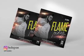 Flame Friday Free Psd Flyer Template Free Psd Flyer