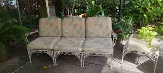 Vintage Patio Furniture Four Chairs
