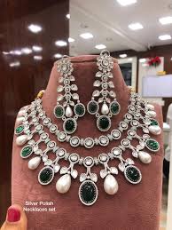 indian silver plated bollywood style