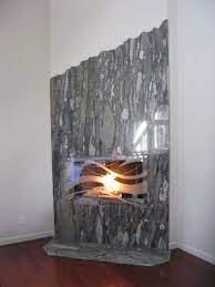 Waterfall Granite Granite Fireplace