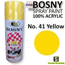 Bosny Spray Paint Yellow 300g Lazada Ph