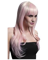 Pastel pink hair will never not be seriously fun and look super cute. Sienna Wig Blond Pink Cosplay Wigs Ladies Wigs Karneval Universe