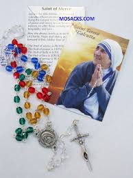 calcutta multi color rosary