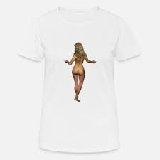 nackte Frau von hinten erotisch party geschenk' Frauen Funktions-T-Shirt |  Spreadshirt