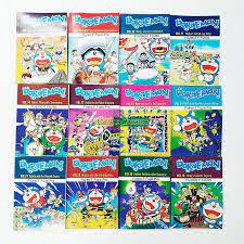 Bộ truyện dài Doraemon bản tiếng Anh trọn bộ 24 tập - Học tiếng Anh thông  qua truyện Doraemon - LalaBookShop