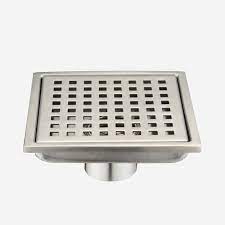 floor drain in the shower drains