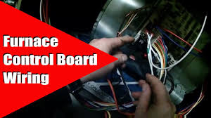 Moreover, the heat source for a basic ac system can include heat strips for electric heat or even a hot water coil inside the. Hvac Furnace Control Board Wiring Youtube